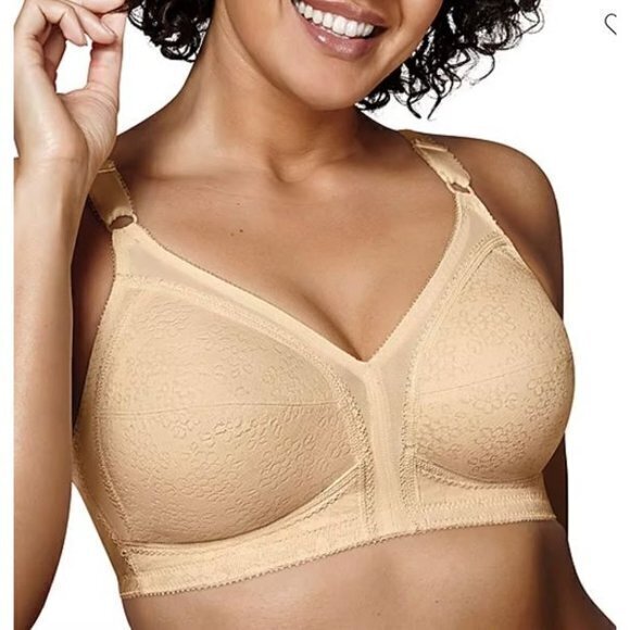 Playtex Other - Playtex 18 Hour Sensational Support Wireless Full Coverage Bra‎ 0020 Tan - 42D